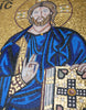 Mosaic Christ On Throne - Religious Art