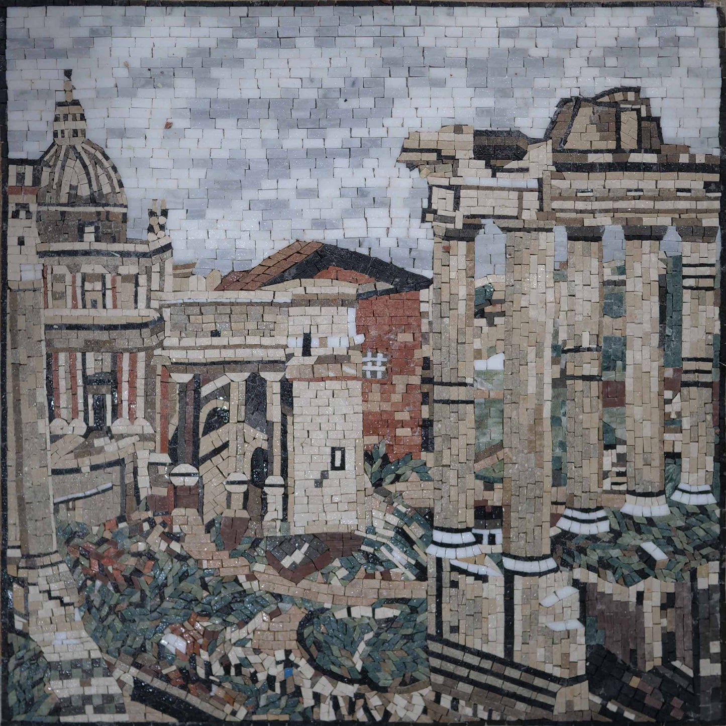 Roman Ancient Village Mosaics