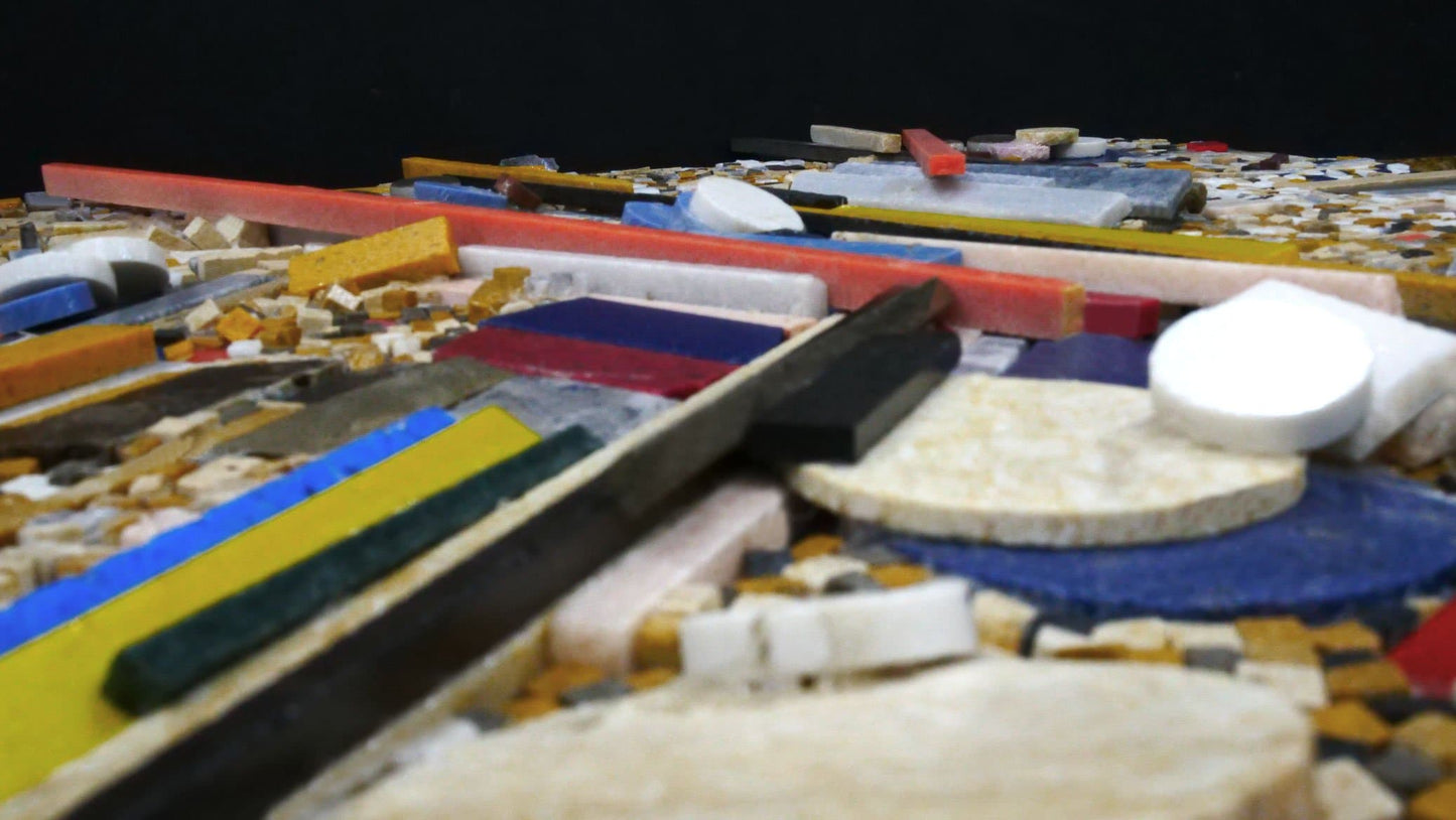 Structure in Chaos - Abstract Mosaic Art