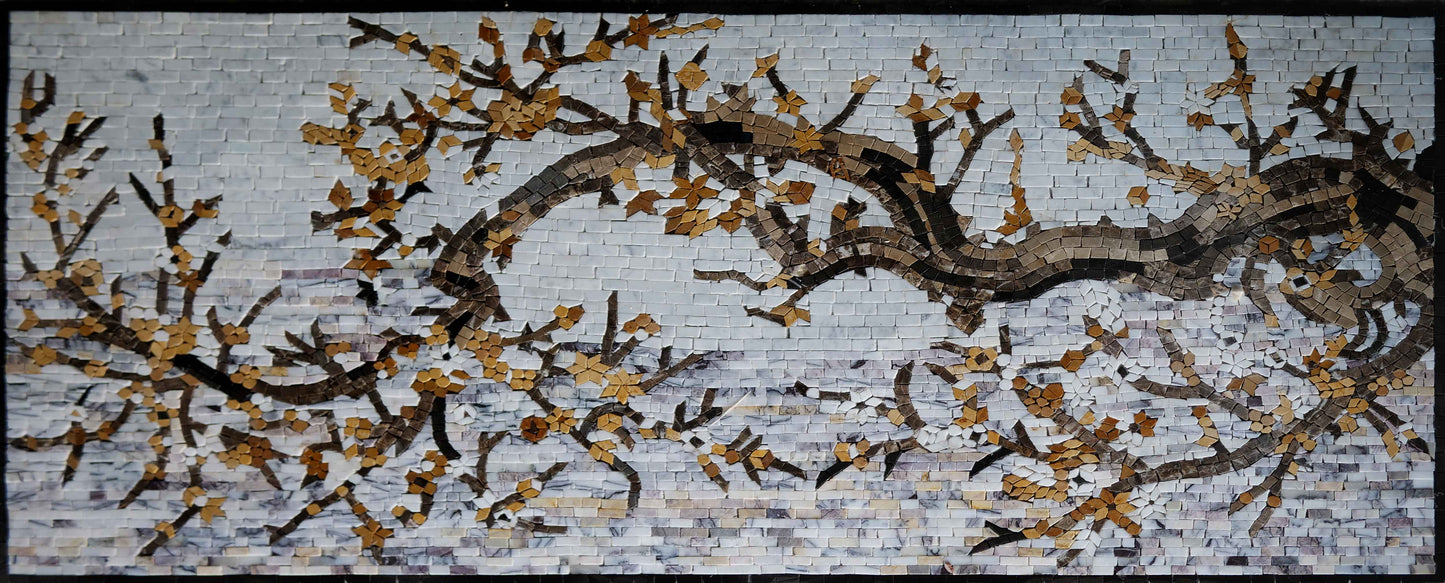 Mosaic Designs - Autumn Tree Trunk