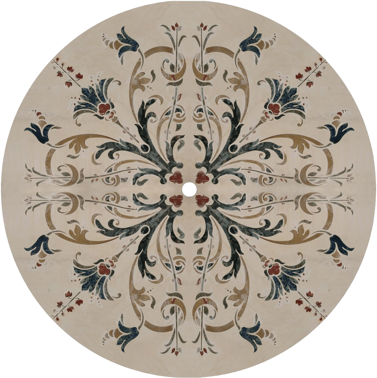 Secret Garden - Waterjet Marble Mosaic