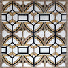 Genetta I - Waterjet Marble Mosaic Art | Patterns | Mozaico