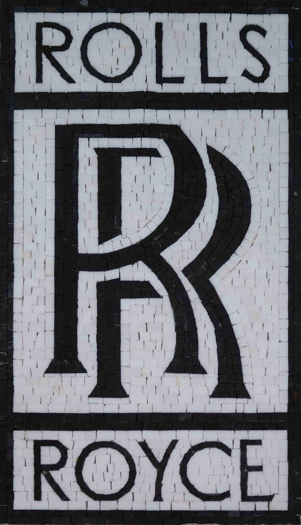 Mosaic Sign - Rolls Royce