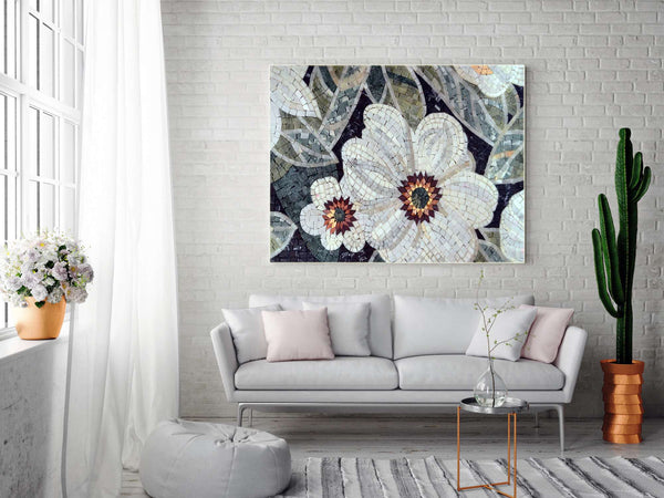 Mosaico-Hogar-Decoración-Floral
