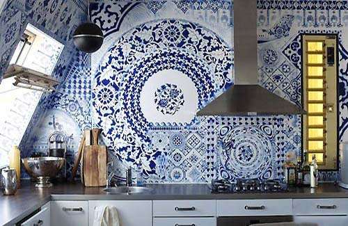 Modern Mosaic Backsplash