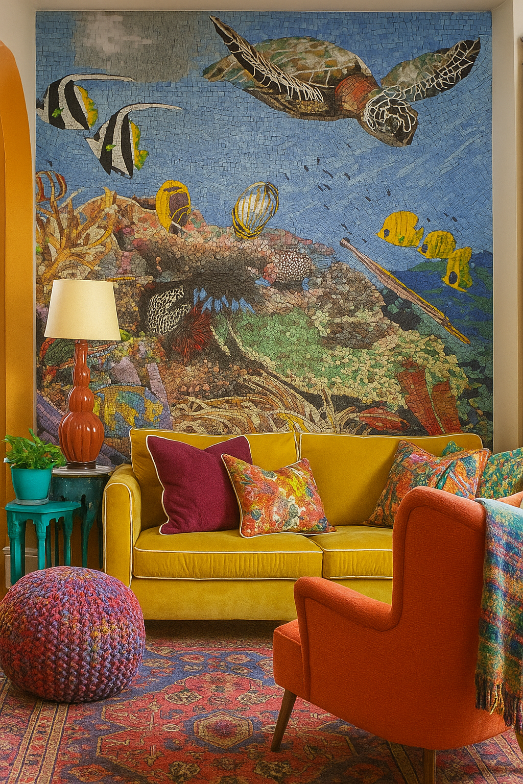 The Mosaic Comeback: Crafted Décor in the Age of Minimalism