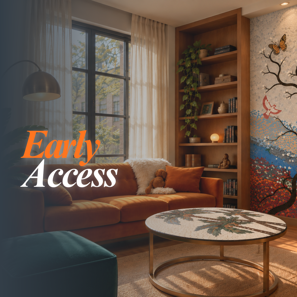 Early Bird Sale: 25% Off All Custom Mosaics