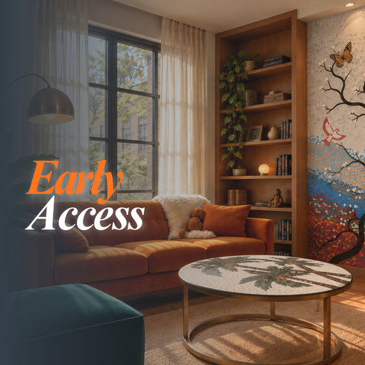 Early Bird Sale: 25% Off All Custom Mosaics