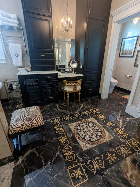 A Guide to Elevating Your Powder Room with Mosaic Tiles