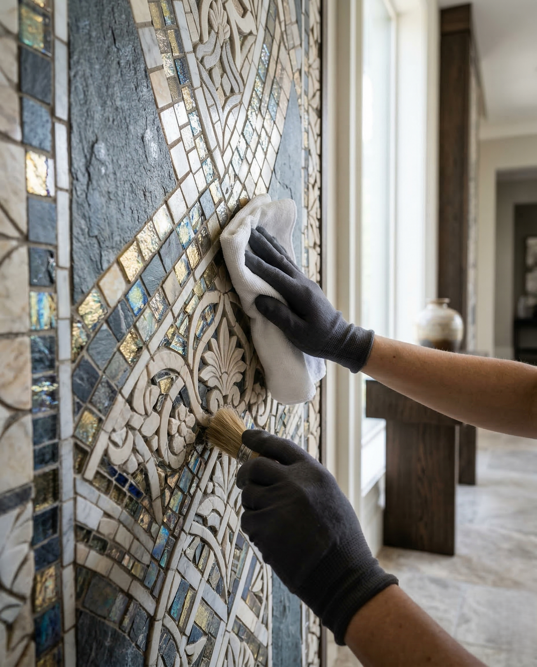 How to Clean Mosaic Tiles: A Care Guide for Marble, Stone and Glass