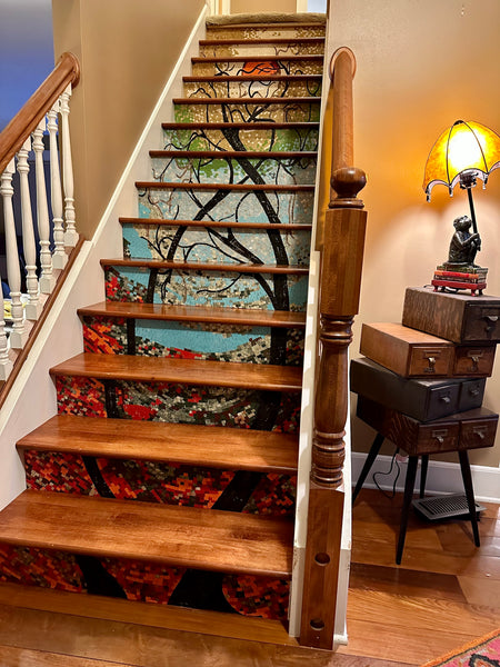 MOST BEAUTIFUL INTERIOR MOSAIC STAIRCASES