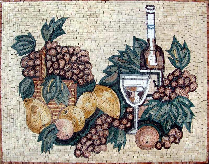 Food Mosaic Art 