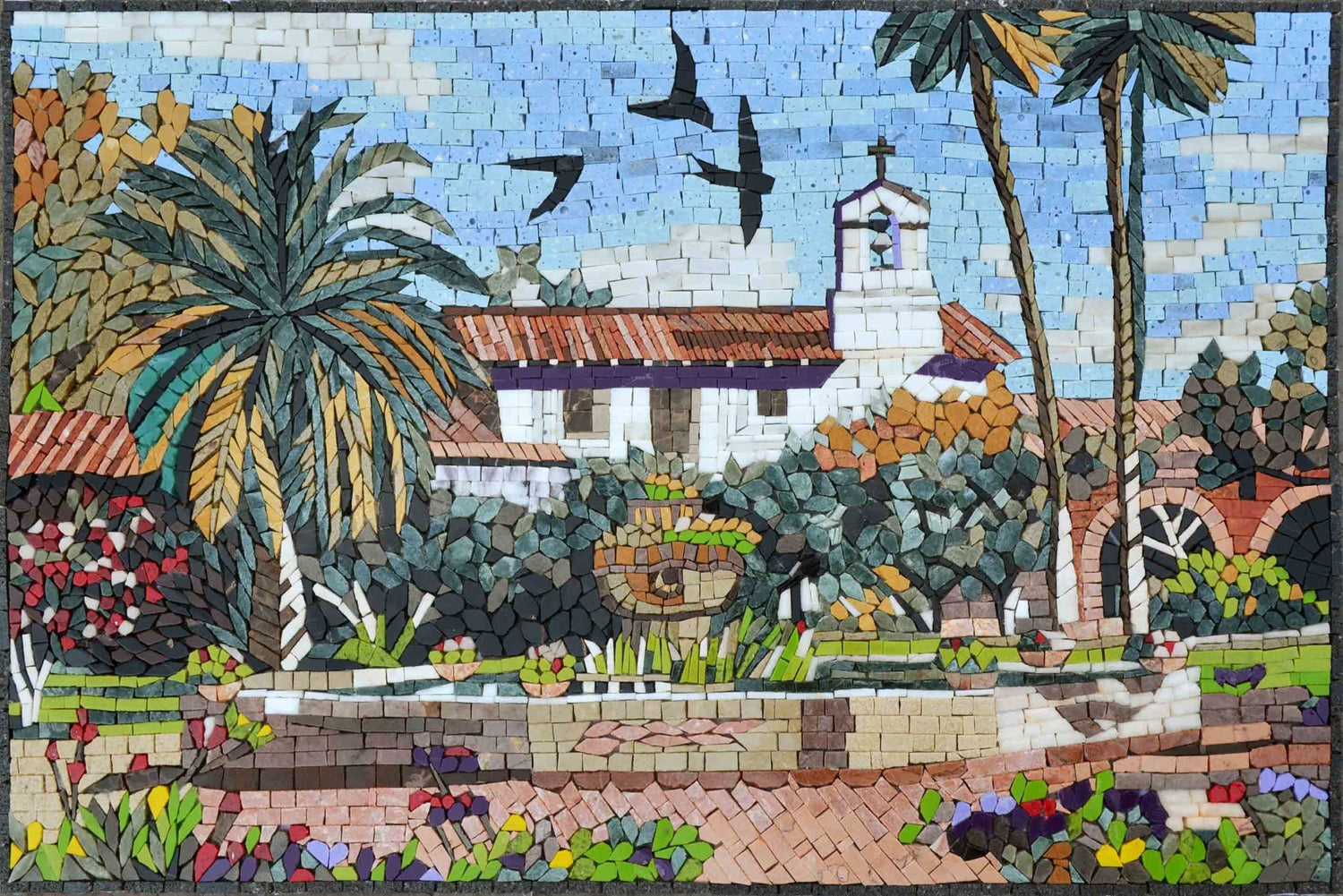 Landscape Mosaic Art 