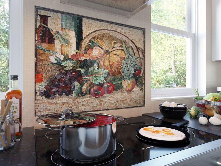 Various mosaic kitchen backsplash to give your kitchen an elegant touch. 