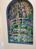 Arte em mosaico - Water Lily Pond" Monet" Mozaico