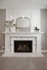 Marble Flowers - Fireplace Border Mosaic