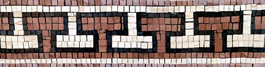 The Flintstones Geometric Mosaic Border