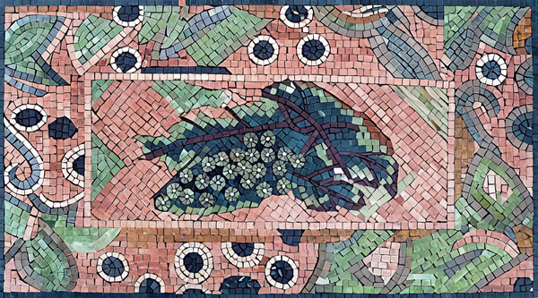 Acinus Motif - Marble Mosaic Kitchen - Mesh Backing