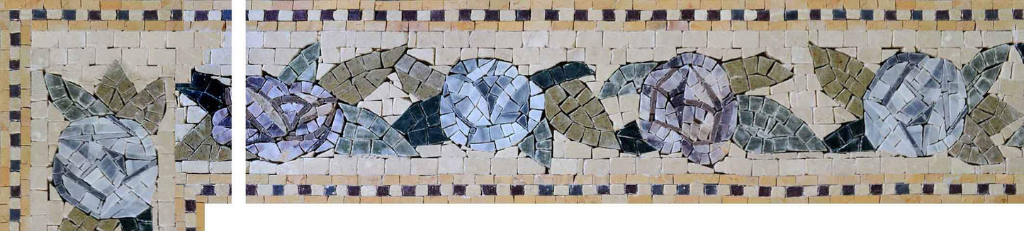 Mosaic Tile Patterns - Blue Bells
