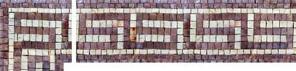 Earthy Versace Corner Mosaic Art