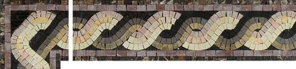 Stone Art Corner Mosaic