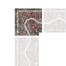 Botanical Waves Mosaic Art Corner