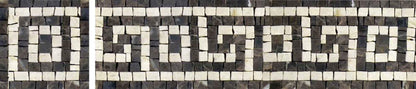 Versace Illusions - Opera d'arte in mosaico d'angolo