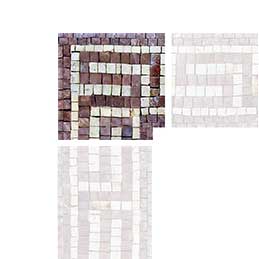 Earthy Versace Corner Mosaic Art