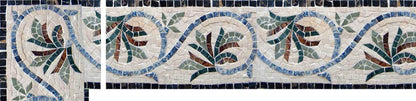 Coneflowers Floral Mosaic Corner