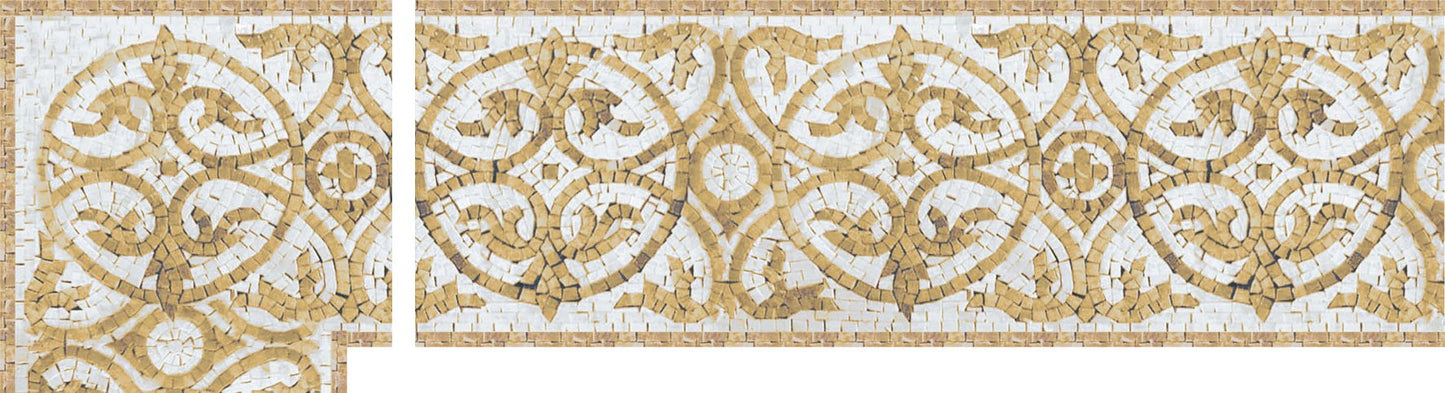 Royal Ornament Mosaic Corner