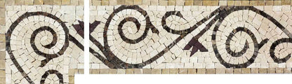 Mosaic Corner - Choco Floral