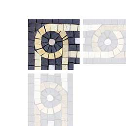 Athina II - Corner Mosaic Art