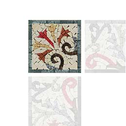 Ayten II - Flower Mosaic Art Corner