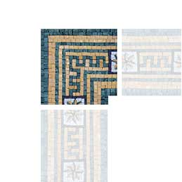 Flower Lines - Floral Mosaic Corner