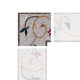 Blooming Branch - Flower Mosaic Art Corner