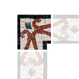Curly Cues Corner Mosaic Tile Art