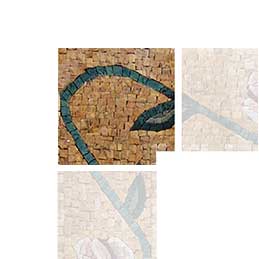 Endless Rose - Corner Flower Mosaic Art