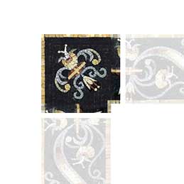 Majestic Gold - Corner Mosaic Artwork