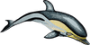 Arte del mosaico di vetro - Il delfino