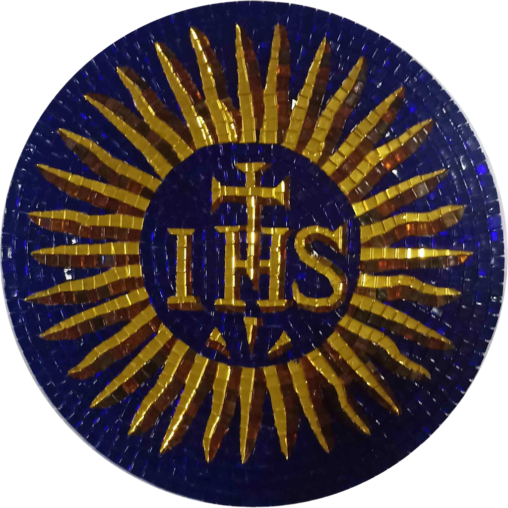 Arte Mosaico Religioso - IHS