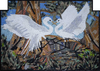 Mosaic Wall - Love Herons
