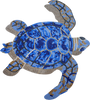 Mosaico de Tartarugas Marinhas - Desenhos de Mosaicos