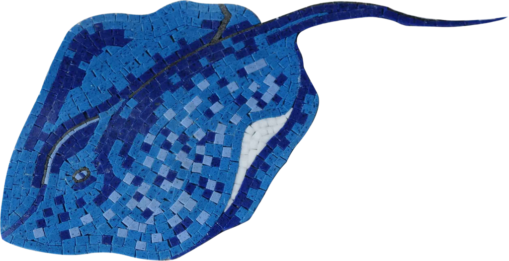 Stringray Mosaic Fish