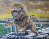Roaring Lion - Mosaic Design
