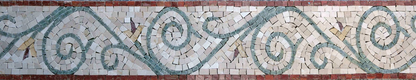 Spring Field - Floral Mosaic Border