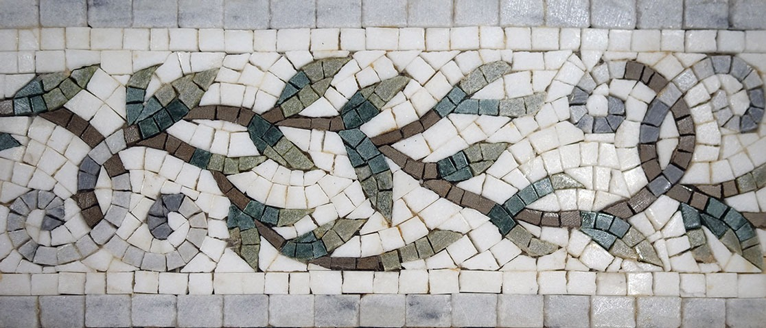 The Great Vine - Border Mosaic Art