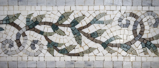The Great Vine - Border Mosaic Art