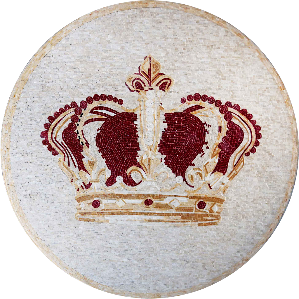 A Coroa - Medalhão Mosaico