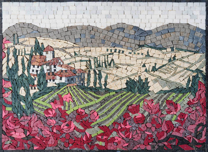 Tuscan Ville's Inspiring Mosaic Designs