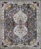 Mosaico de alfombra iraní